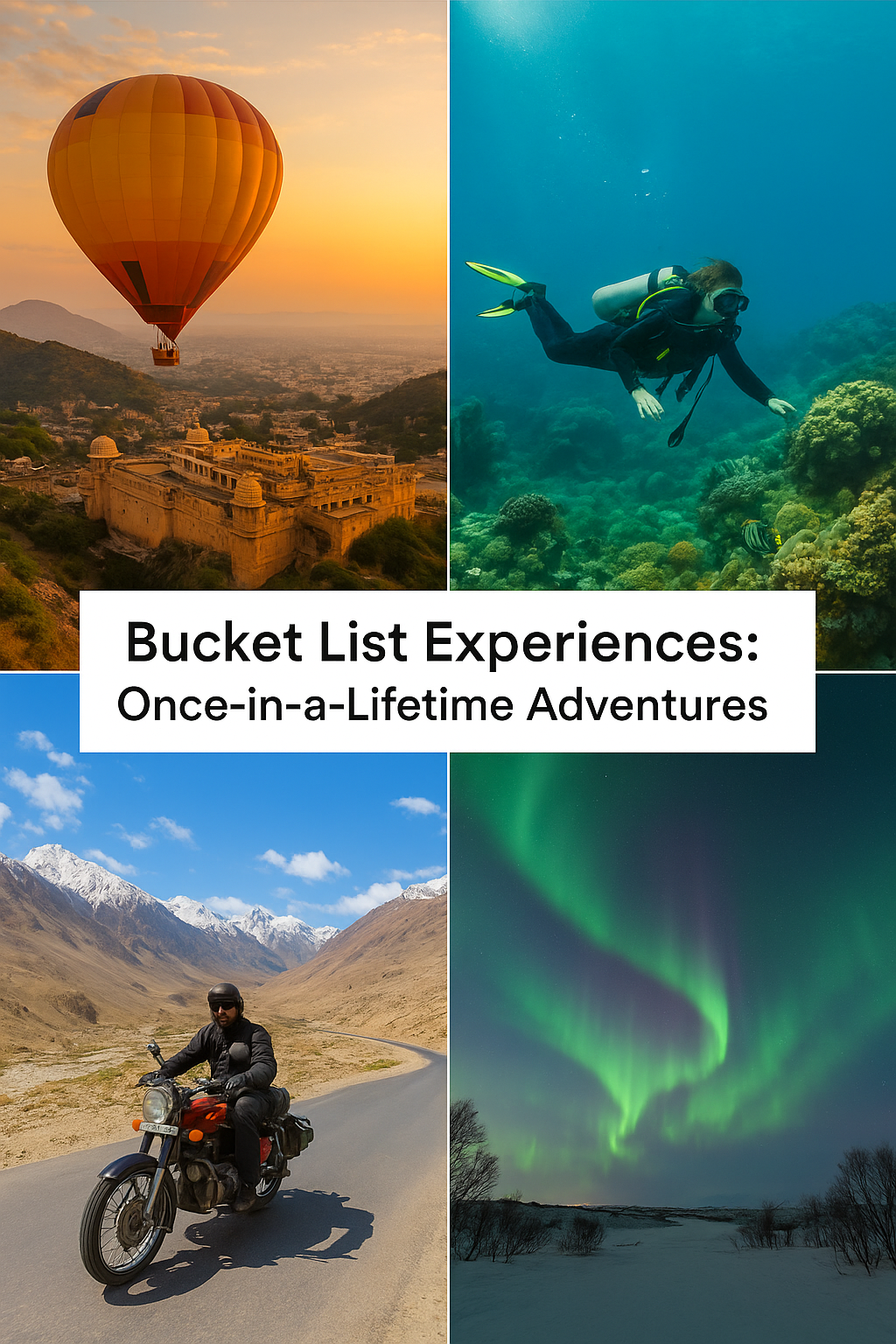 Bucket List Experiences: Once-in-a-Lifetime Adventures